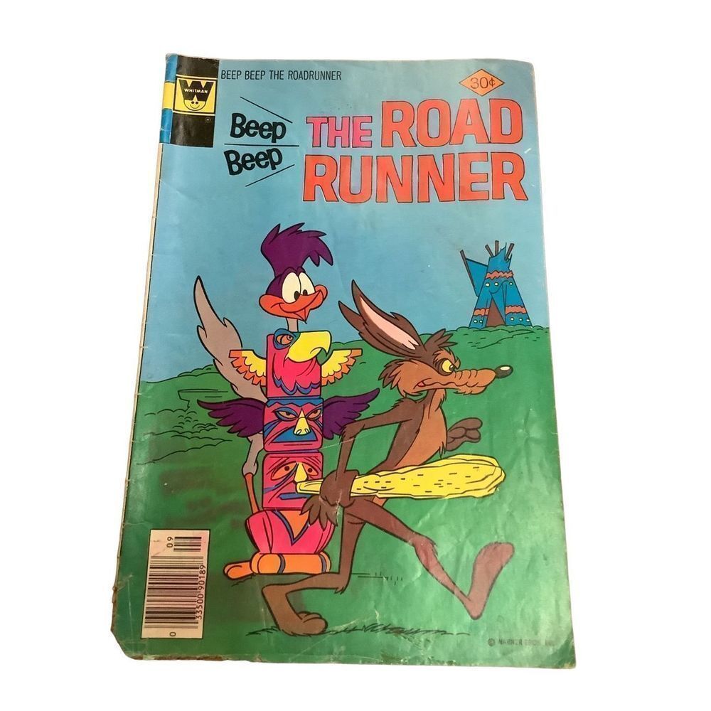 Vintage 1977 Whitman Comics The Road Runner Issue No 66